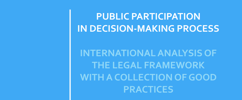 CNVOS International Analysis of Public Participation in the Drafting of Regulations