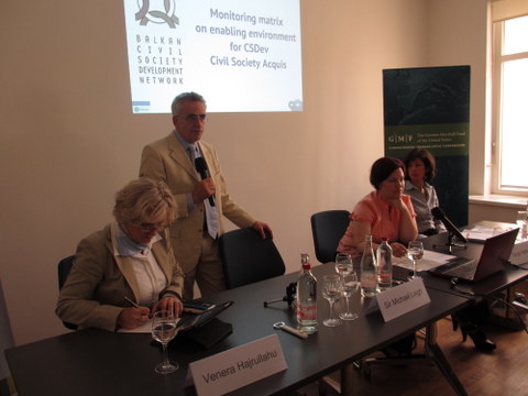 1st Matrix for Monitoring of the Enabling Environment for CSDev Publicly Presented