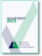 Partners Albania: Annual Report 2013 and new edition of the newsletter “Towards a sustainable society”