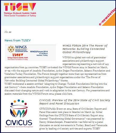 New edition of the TUSEV e-newsletter