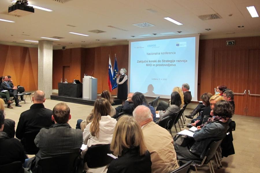 Slovenia: National Conference on the Strategy for Development of CSOs and Volunteering 2016-2020