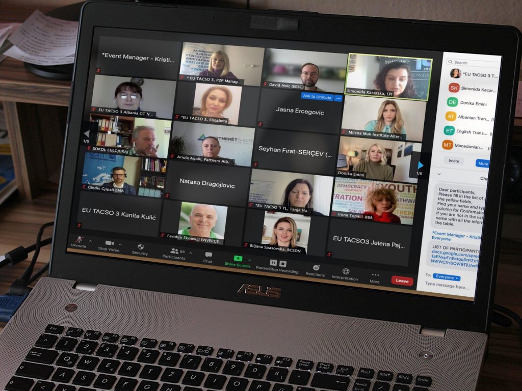BCSDN at the online conference: The role of the Civil Society in the EU Accession Process