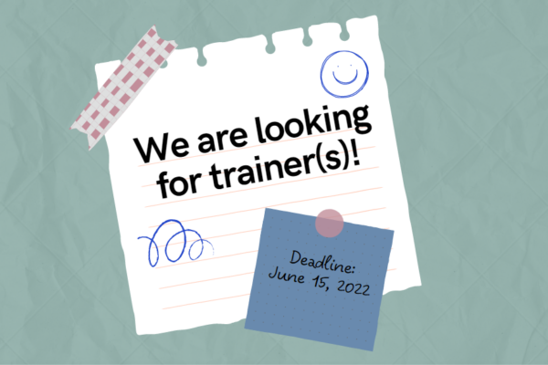 Terms of Reference for Engagement of Trainers