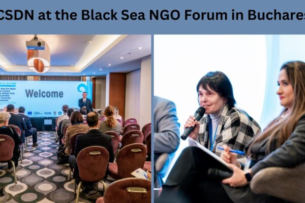 BCSDN at the Black Sea NGO Forum in Bucharest