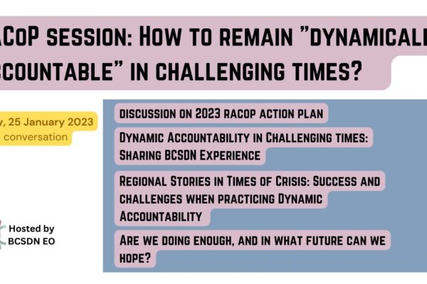 Regional Accountability Community of Practice kicks off 2023 With Dynamic Accountability During Crisis Discussion
