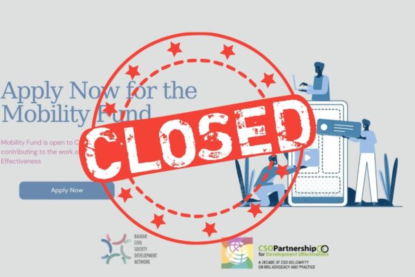 CLOSED: The Mobility Fund for CSOs from the Balkans Region