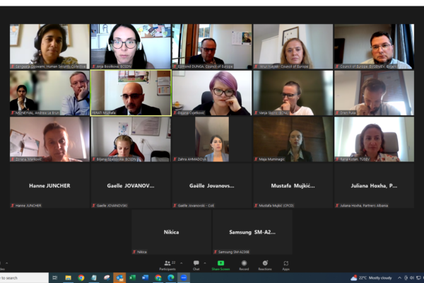 Furthering the Dialogue with Council of Europe on AML/CFT issues in WBT