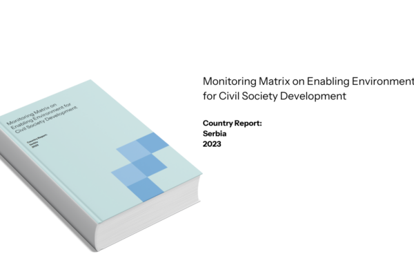 Civic Initiatives Publishes 2023 Report on the Civil Society Environment in Serbia