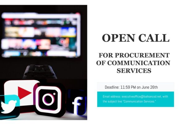 OPEN CALL FOR PROCUREMENT  OF COMMUNICATION SERVICES