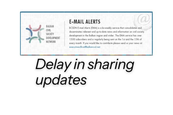 Apologies for the recent delay in sharing updates