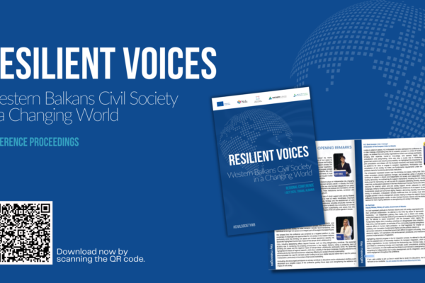 Proceedings: Regional Conference, “Resilient Voices: WB Civil Society in a Changing World”