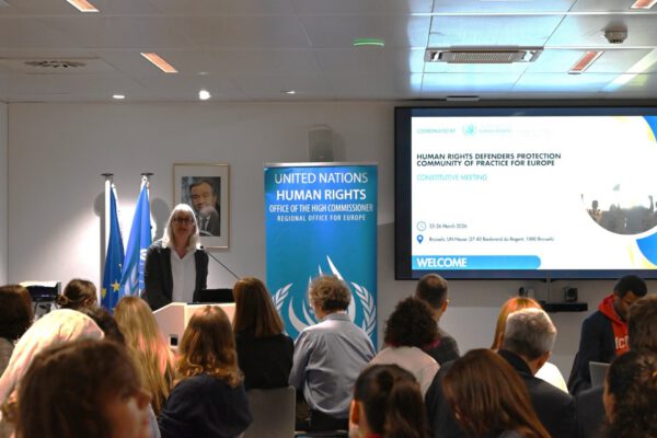 BCSDN Contributes to the Establishment of the European Community of Practice for Human Rights Defenders